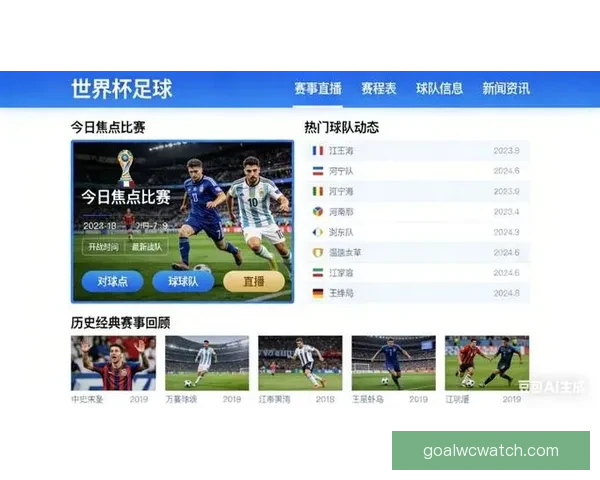 2026世界杯直播网站免费观看高清赛事全程实时解说平台推荐